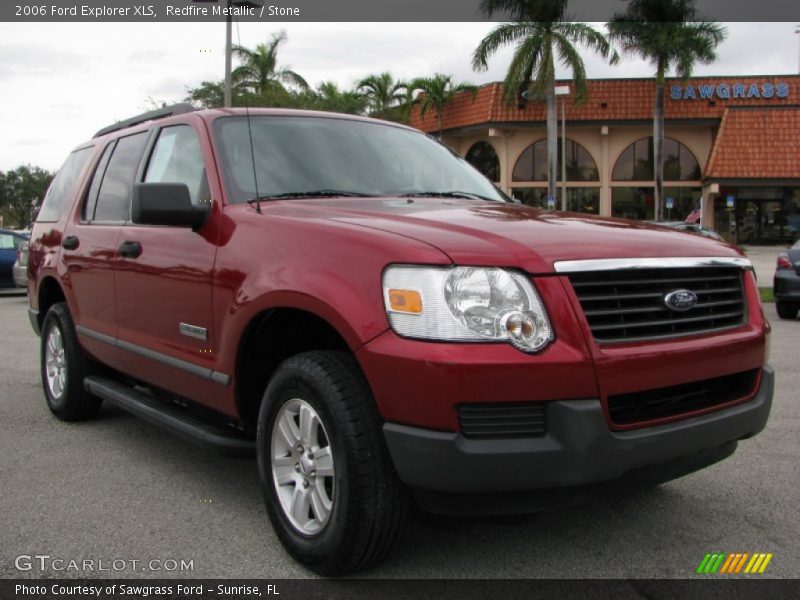 Redfire Metallic / Stone 2006 Ford Explorer XLS