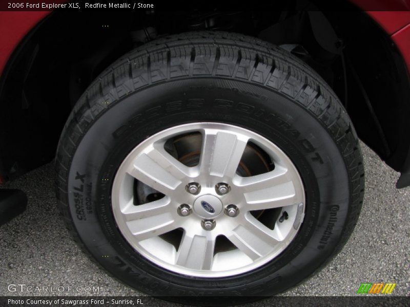 Redfire Metallic / Stone 2006 Ford Explorer XLS