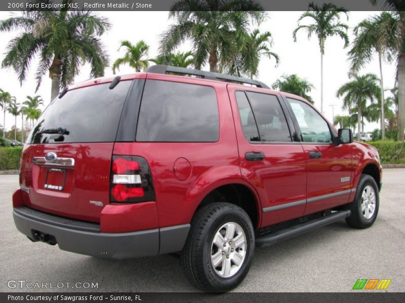 Redfire Metallic / Stone 2006 Ford Explorer XLS