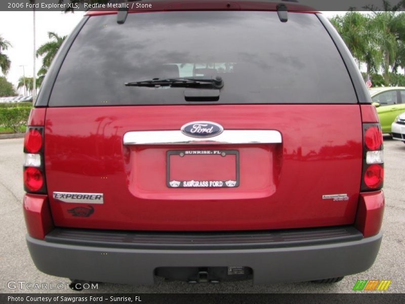 Redfire Metallic / Stone 2006 Ford Explorer XLS