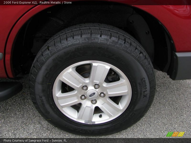 Redfire Metallic / Stone 2006 Ford Explorer XLS