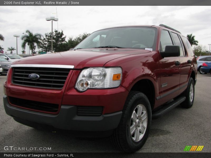 Redfire Metallic / Stone 2006 Ford Explorer XLS
