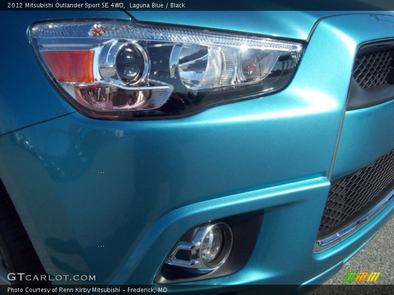 Laguna Blue / Black 2012 Mitsubishi Outlander Sport SE 4WD