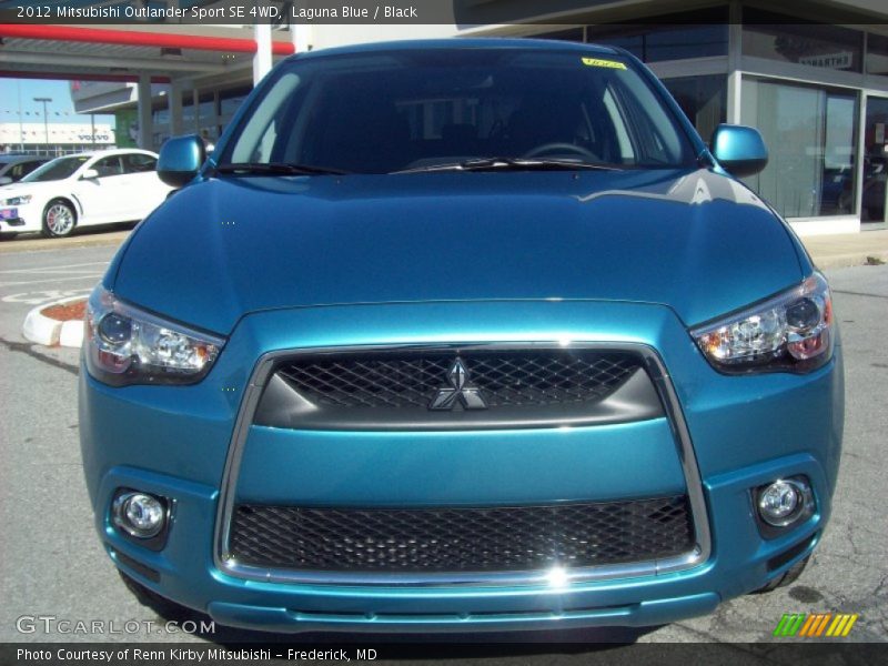 Laguna Blue / Black 2012 Mitsubishi Outlander Sport SE 4WD