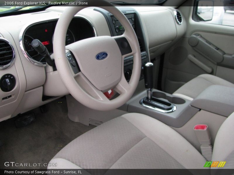 Redfire Metallic / Stone 2006 Ford Explorer XLS