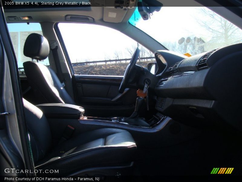 Sterling Grey Metallic / Black 2005 BMW X5 4.4i
