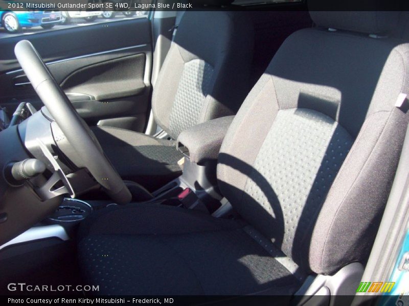 Laguna Blue / Black 2012 Mitsubishi Outlander Sport SE 4WD