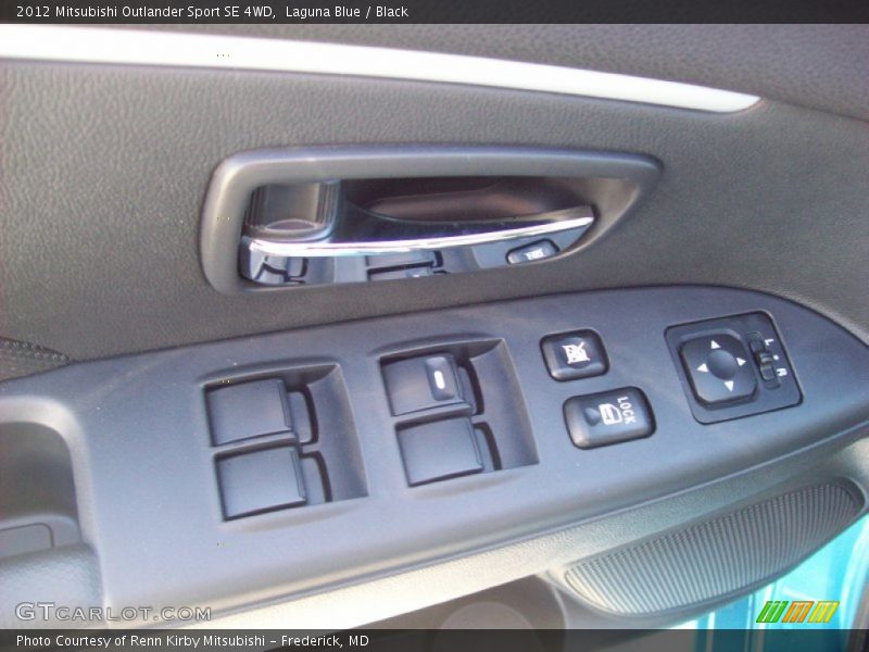 Laguna Blue / Black 2012 Mitsubishi Outlander Sport SE 4WD