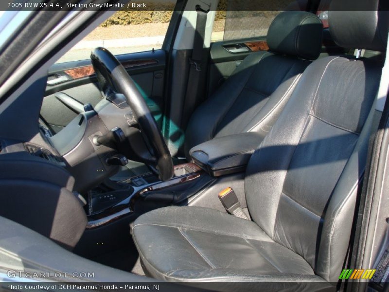 Sterling Grey Metallic / Black 2005 BMW X5 4.4i