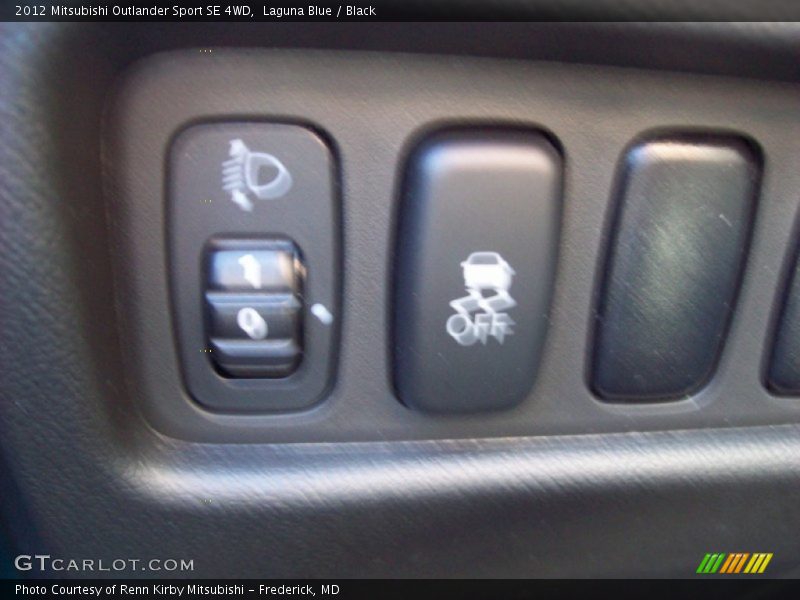 Laguna Blue / Black 2012 Mitsubishi Outlander Sport SE 4WD
