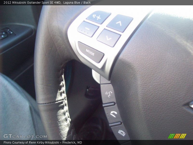 Laguna Blue / Black 2012 Mitsubishi Outlander Sport SE 4WD