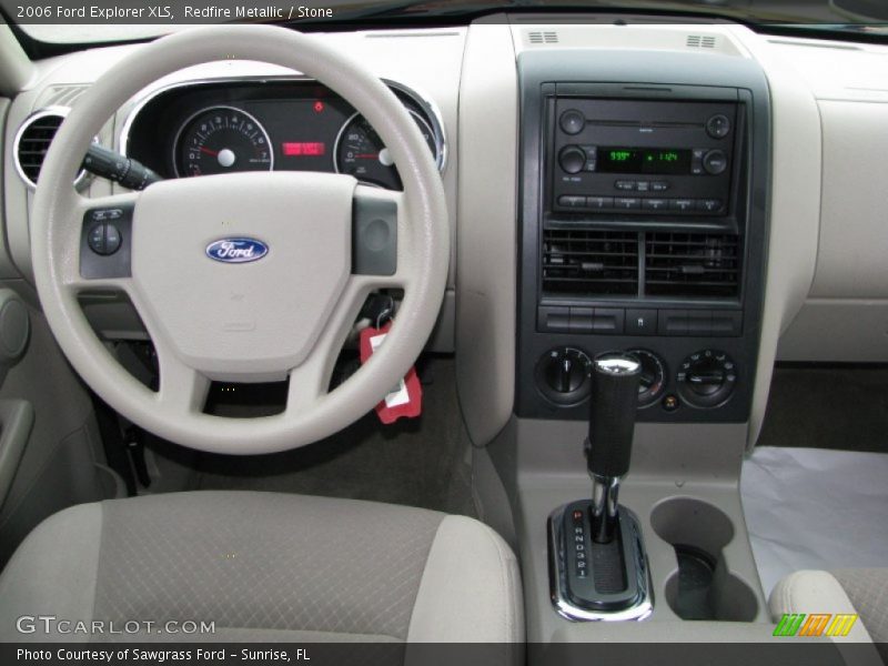 Redfire Metallic / Stone 2006 Ford Explorer XLS