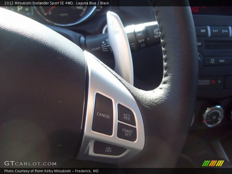 Laguna Blue / Black 2012 Mitsubishi Outlander Sport SE 4WD