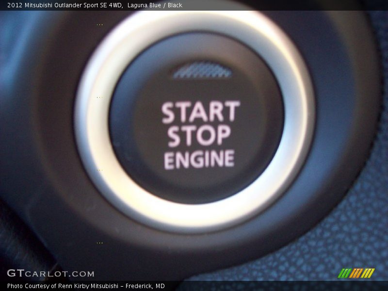Laguna Blue / Black 2012 Mitsubishi Outlander Sport SE 4WD