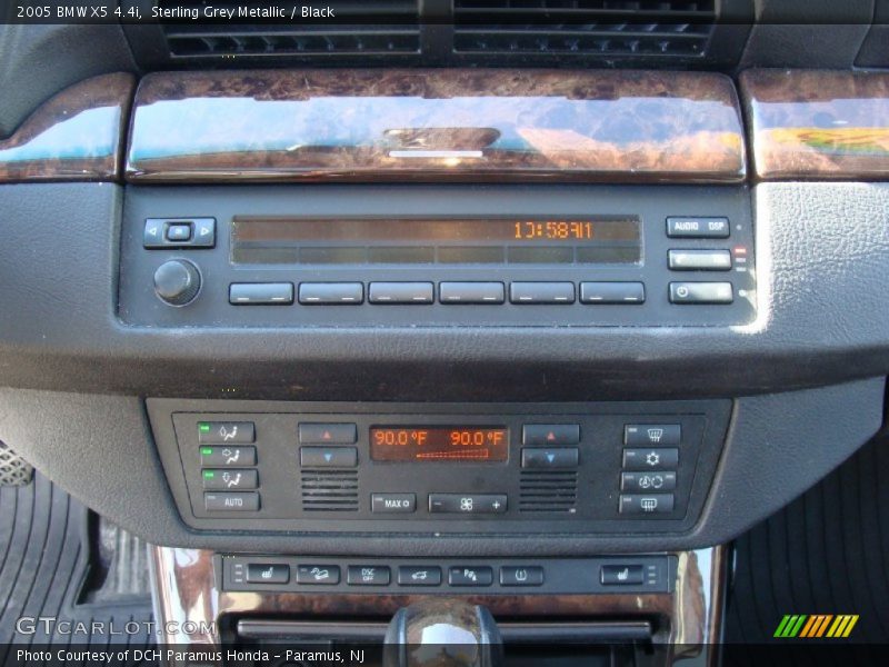 Sterling Grey Metallic / Black 2005 BMW X5 4.4i
