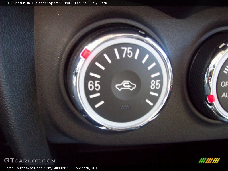 Laguna Blue / Black 2012 Mitsubishi Outlander Sport SE 4WD