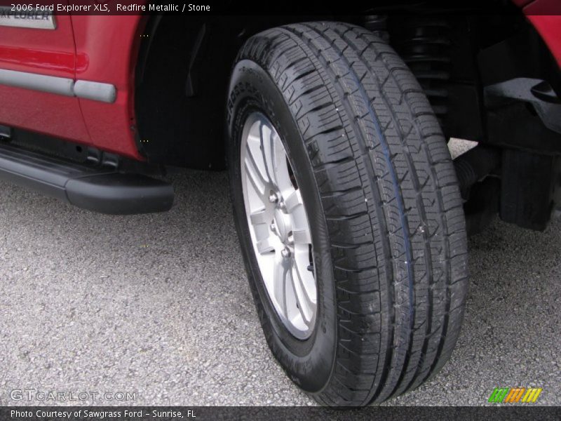 Redfire Metallic / Stone 2006 Ford Explorer XLS
