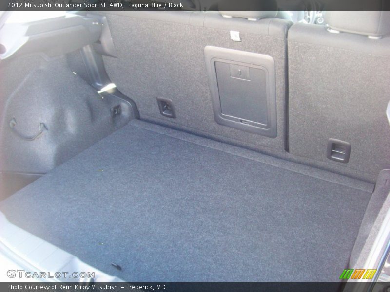 Laguna Blue / Black 2012 Mitsubishi Outlander Sport SE 4WD