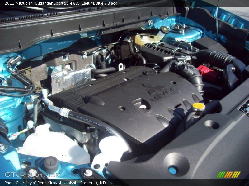 Laguna Blue / Black 2012 Mitsubishi Outlander Sport SE 4WD