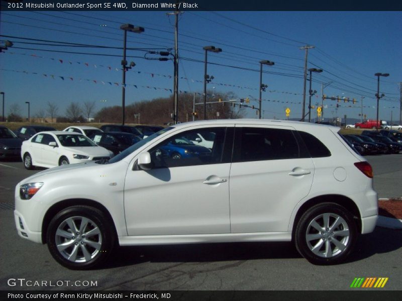  2012 Outlander Sport SE 4WD Diamond White