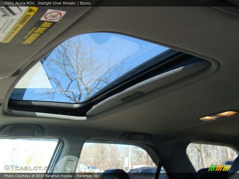Starlight Silver Metallic / Ebony 2001 Acura MDX