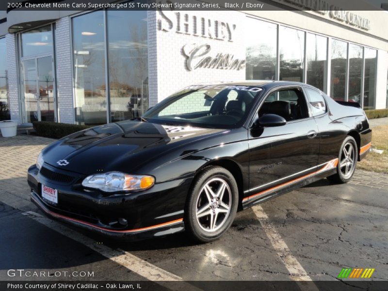 Black / Ebony 2005 Chevrolet Monte Carlo Supercharged SS Tony Stewart Signature Series