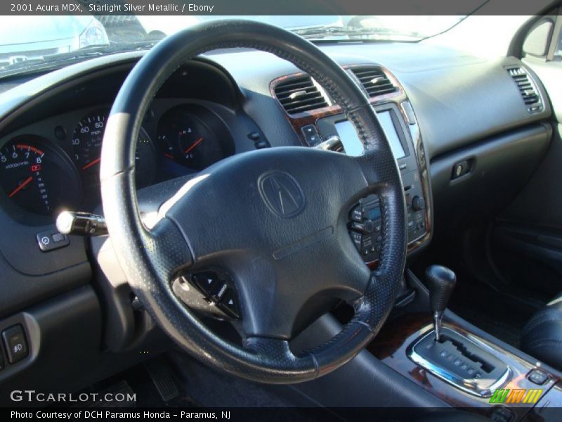 Starlight Silver Metallic / Ebony 2001 Acura MDX