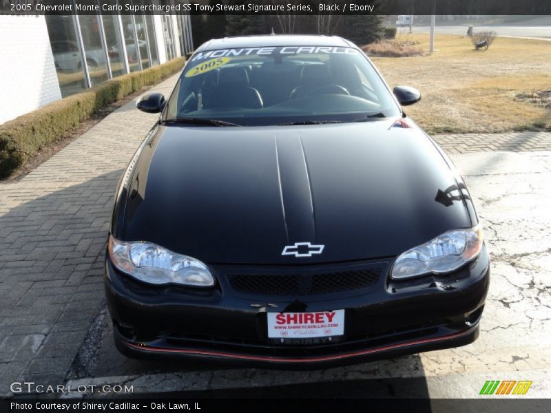 Black / Ebony 2005 Chevrolet Monte Carlo Supercharged SS Tony Stewart Signature Series