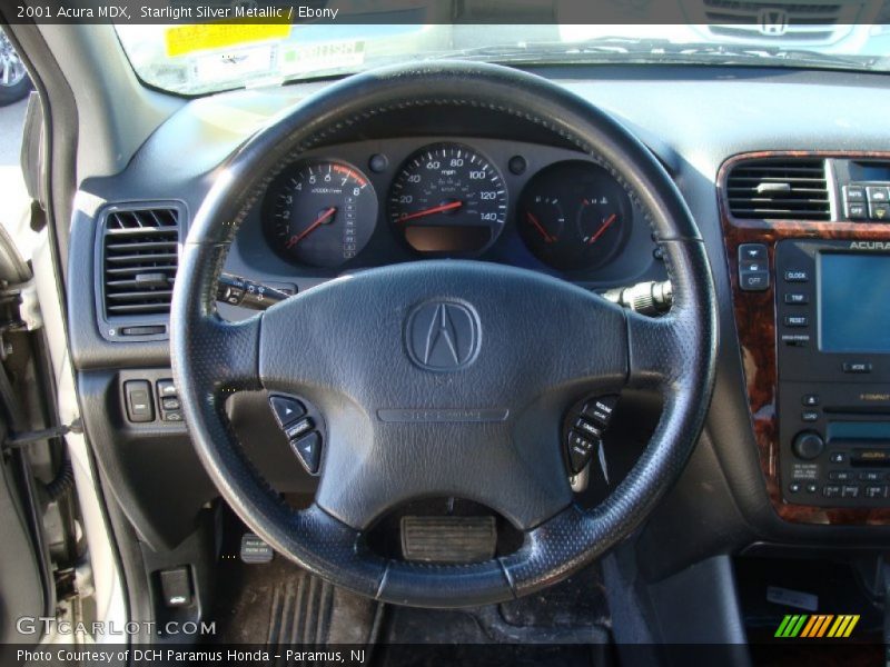 Starlight Silver Metallic / Ebony 2001 Acura MDX