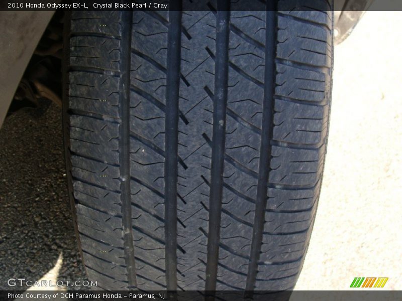 Crystal Black Pearl / Gray 2010 Honda Odyssey EX-L