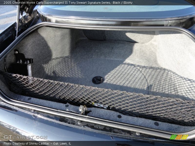  2005 Monte Carlo Supercharged SS Tony Stewart Signature Series Trunk