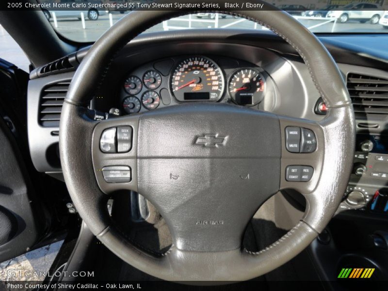  2005 Monte Carlo Supercharged SS Tony Stewart Signature Series Steering Wheel