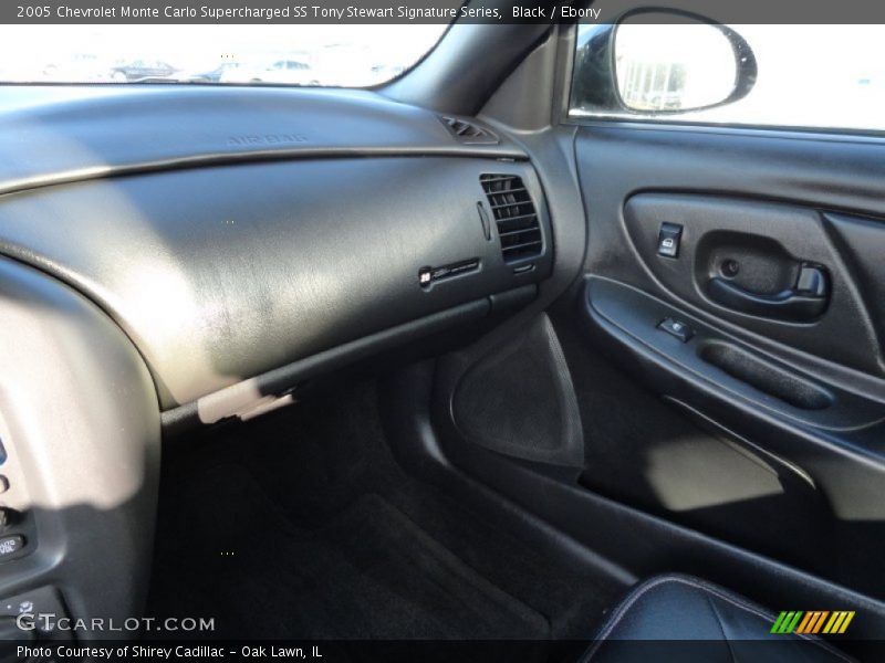 Black / Ebony 2005 Chevrolet Monte Carlo Supercharged SS Tony Stewart Signature Series