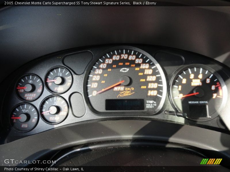  2005 Monte Carlo Supercharged SS Tony Stewart Signature Series Supercharged SS Tony Stewart Signature Series Gauges