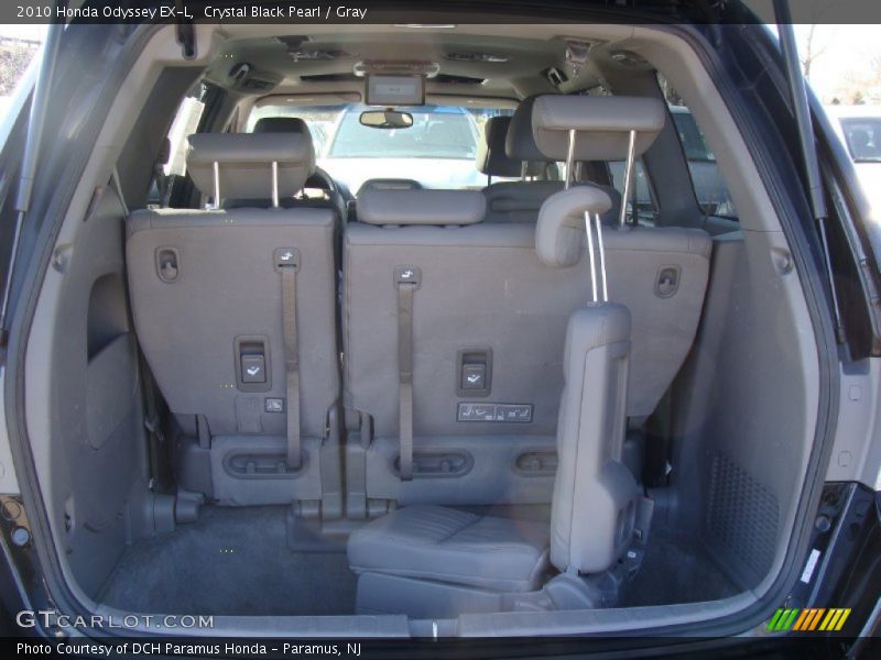 Crystal Black Pearl / Gray 2010 Honda Odyssey EX-L