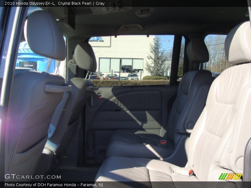 Crystal Black Pearl / Gray 2010 Honda Odyssey EX-L