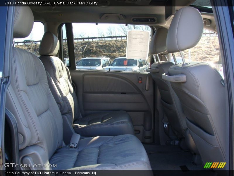 Crystal Black Pearl / Gray 2010 Honda Odyssey EX-L
