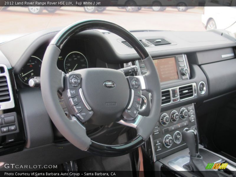Dashboard of 2012 Range Rover HSE LUX