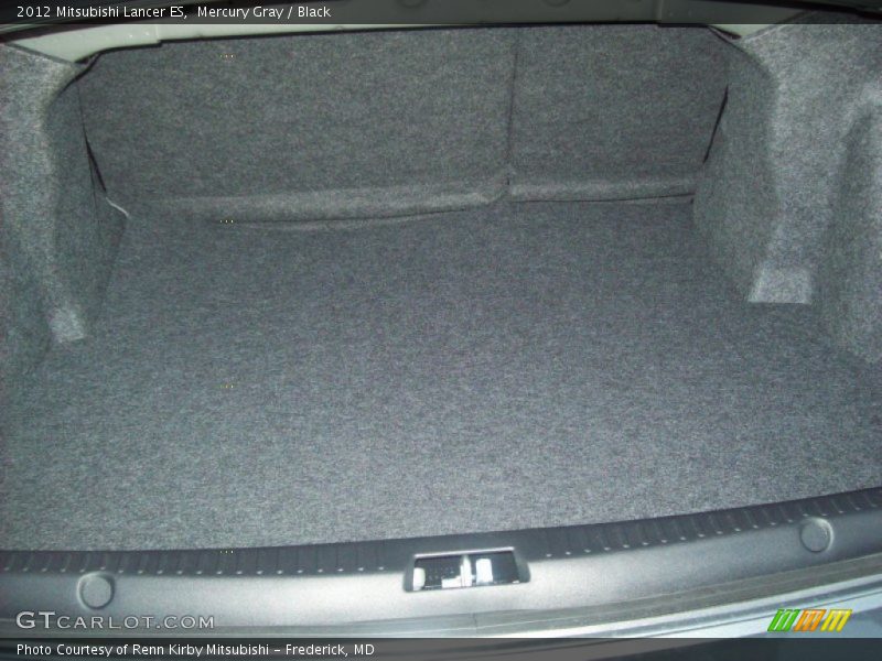 Mercury Gray / Black 2012 Mitsubishi Lancer ES