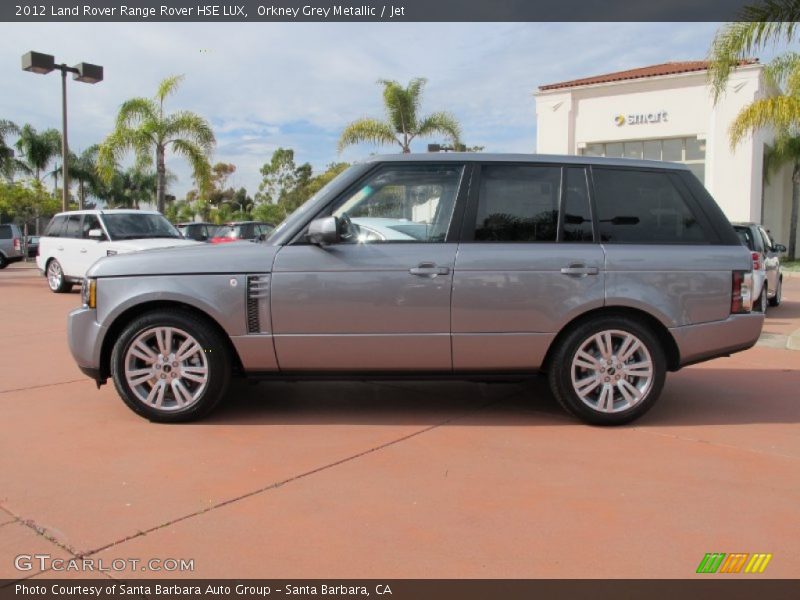  2012 Range Rover HSE LUX Orkney Grey Metallic