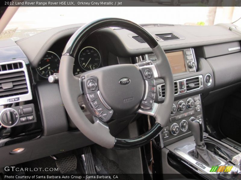  2012 Range Rover HSE LUX Jet Interior