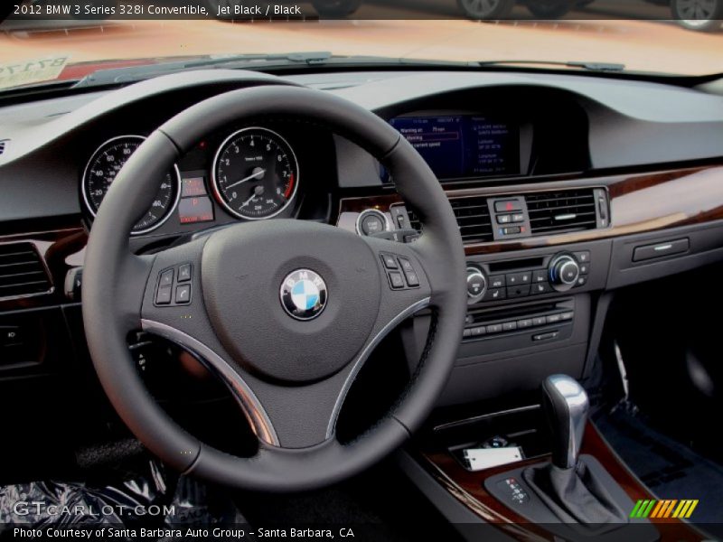 Jet Black / Black 2012 BMW 3 Series 328i Convertible