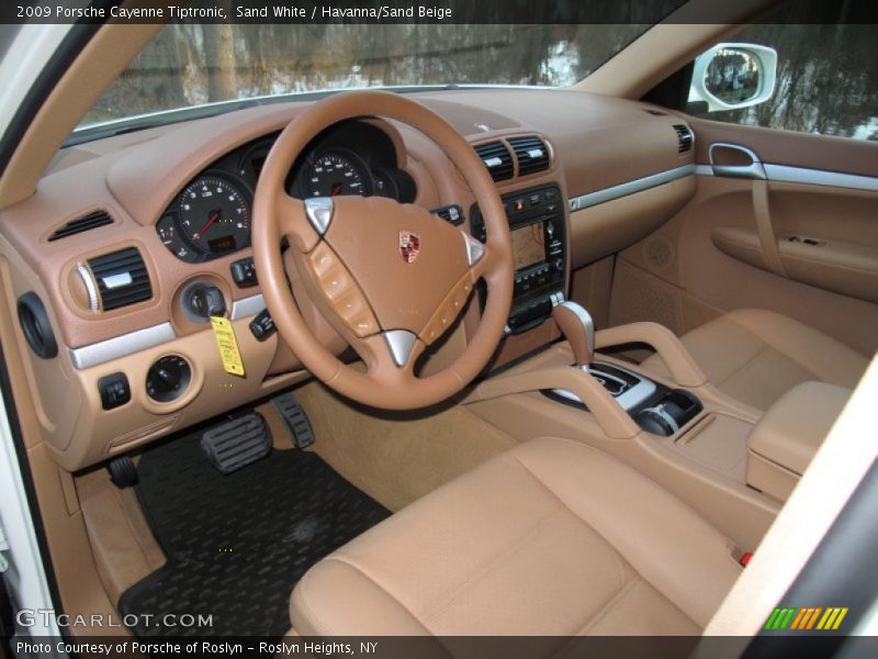 Sand White / Havanna/Sand Beige 2009 Porsche Cayenne Tiptronic