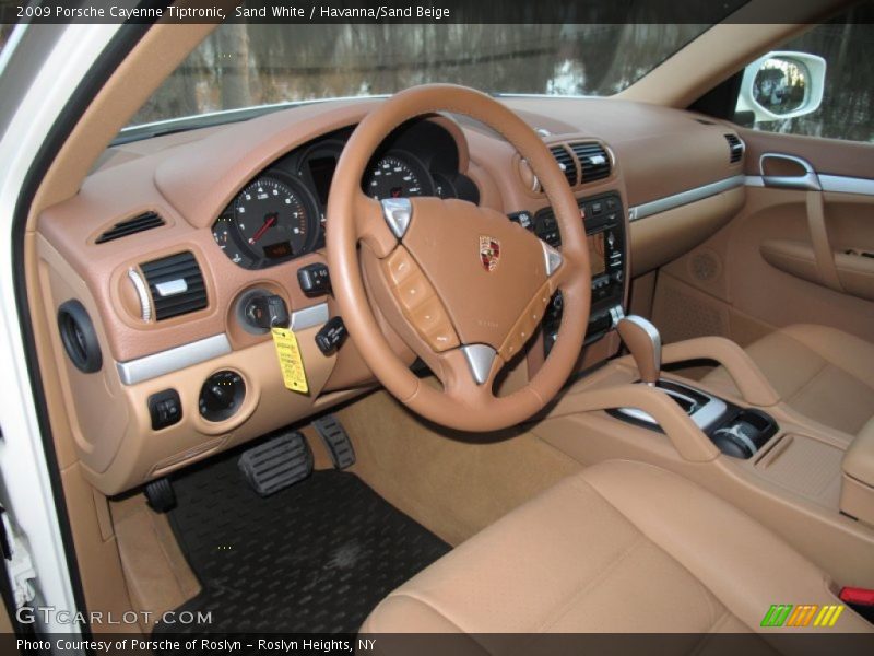 Sand White / Havanna/Sand Beige 2009 Porsche Cayenne Tiptronic