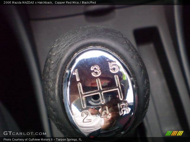 Copper Red Mica / Black/Red 2006 Mazda MAZDA3 s Hatchback