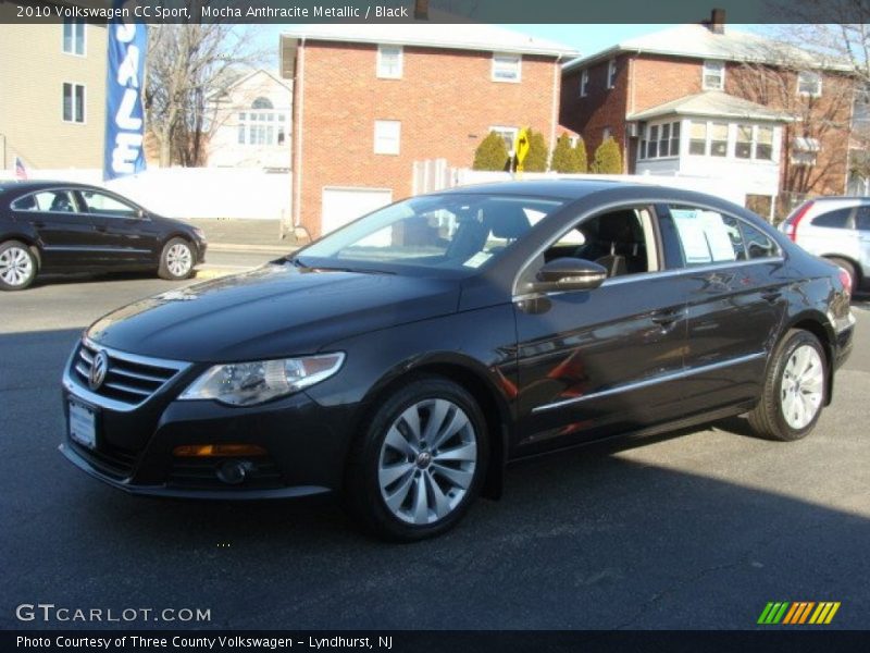 Mocha Anthracite Metallic / Black 2010 Volkswagen CC Sport