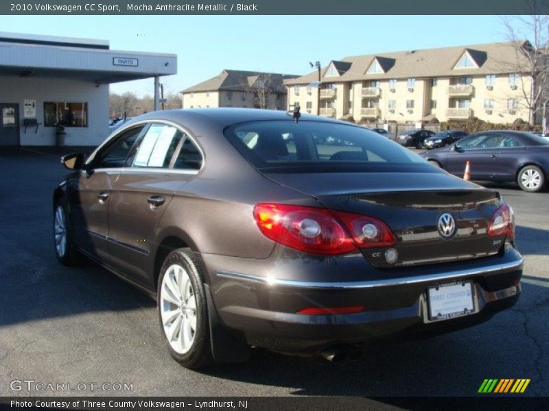 Mocha Anthracite Metallic / Black 2010 Volkswagen CC Sport