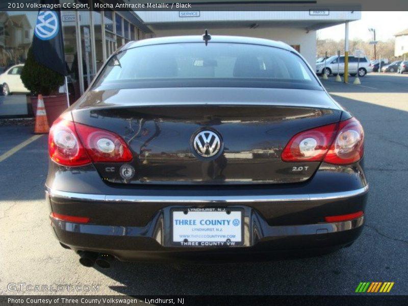 Mocha Anthracite Metallic / Black 2010 Volkswagen CC Sport
