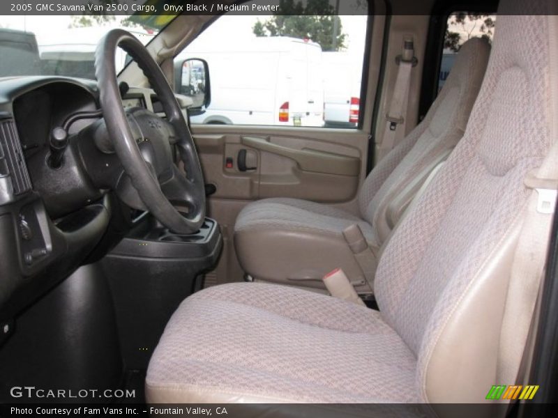 Onyx Black / Medium Pewter 2005 GMC Savana Van 2500 Cargo