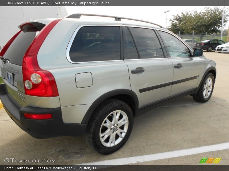 Silver Metallic / Taupe/Light Taupe 2004 Volvo XC90 T6 AWD